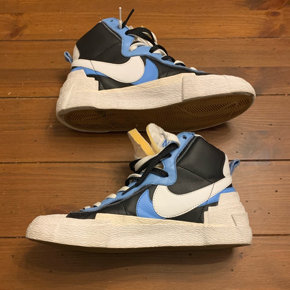 Black Blue Sacai x Nike Blazer Mid 🔥🔥🔥 - Picture 5 of 7